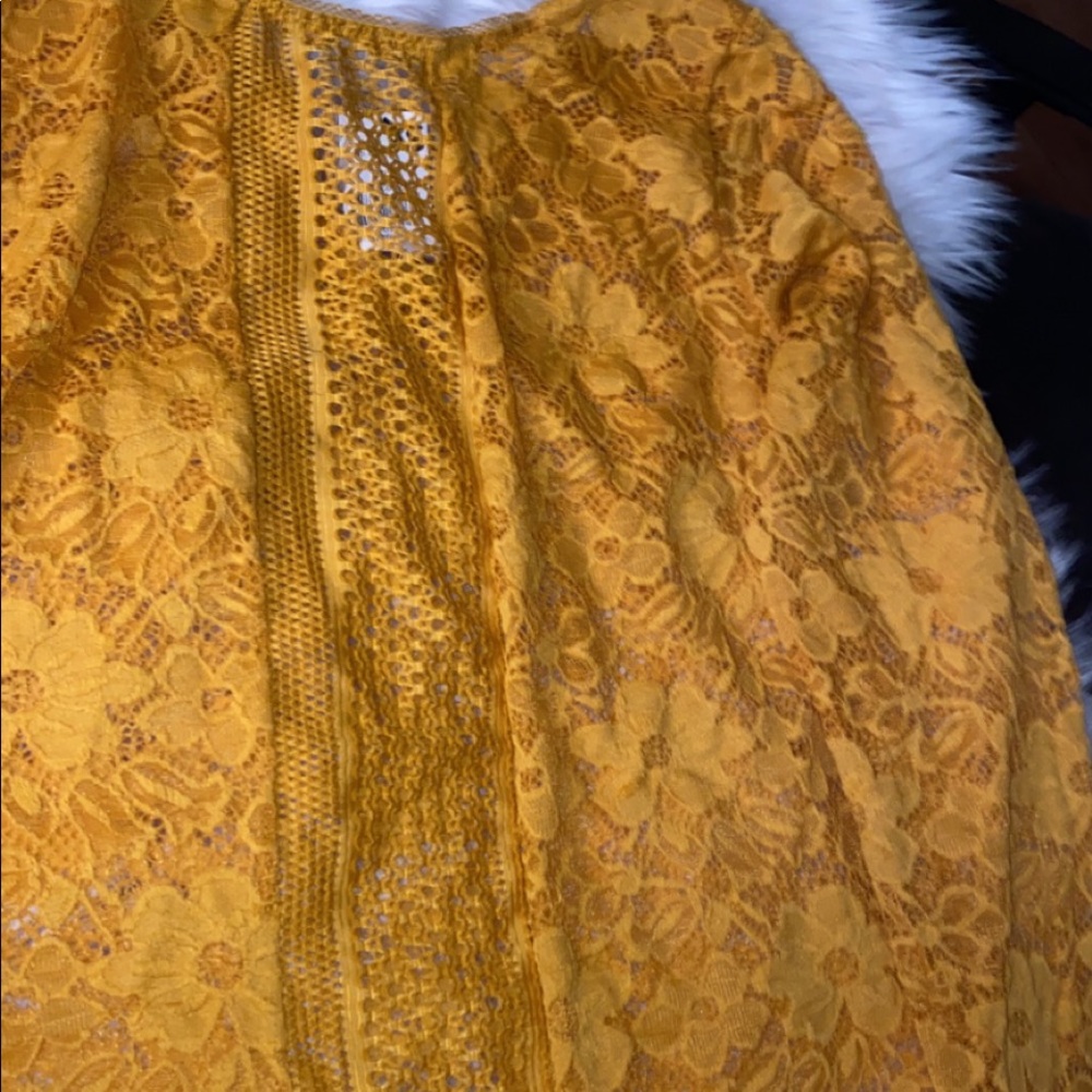 Gold bodysuit